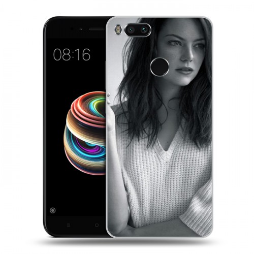Дизайнерский силиконовый чехол для Xiaomi Mi5X Эмма Стоун