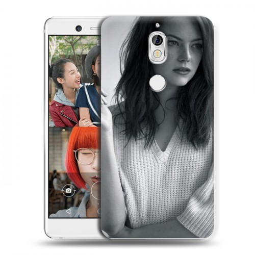 Дизайнерский пластиковый чехол для Nokia 7 Эмма Стоун