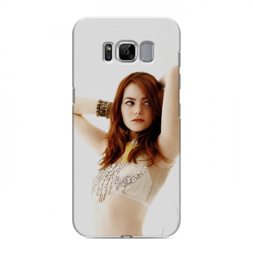 Дизайнерский силиконовый чехол для Samsung Galaxy S8 Эмма Стоун