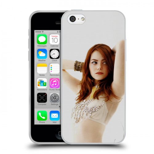 Дизайнерский пластиковый чехол для Iphone 5c Эмма Стоун