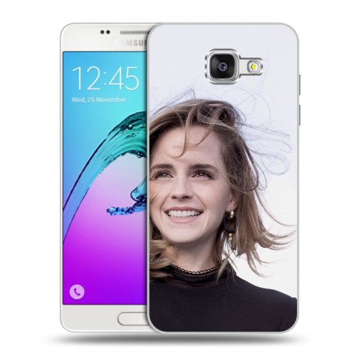 Дизайнерский силиконовый чехол для Samsung Galaxy A5 (2016) Эмма Уотсон