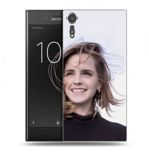 Дизайнерский пластиковый чехол для Sony Xperia XZs Эмма Уотсон