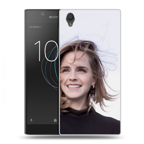 Дизайнерский пластиковый чехол для Sony Xperia L1 Эмма Уотсон