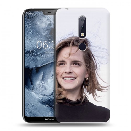 Дизайнерский пластиковый чехол для Nokia 6.1 Plus Эмма Уотсон