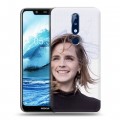 Дизайнерский силиконовый чехол для Nokia 5.1 Plus Эмма Уотсон