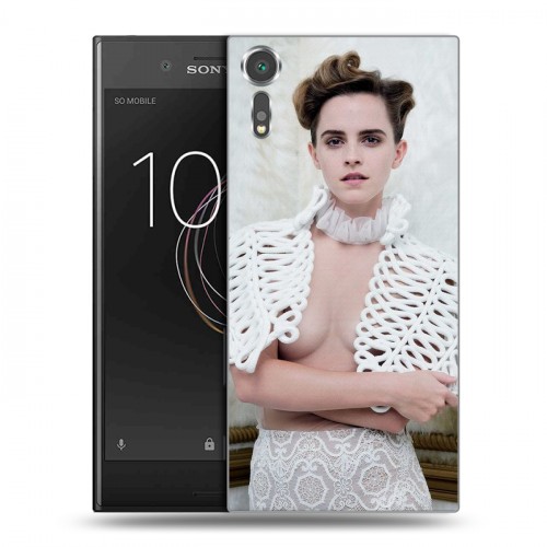 Дизайнерский пластиковый чехол для Sony Xperia XZs Эмма Уотсон