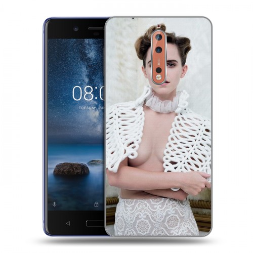 Дизайнерский пластиковый чехол для Nokia 8 Эмма Уотсон