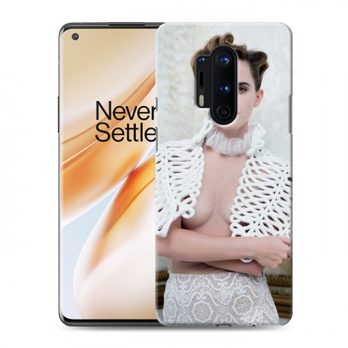 Дизайнерский силиконовый чехол для OnePlus 8 Pro Эмма Уотсон