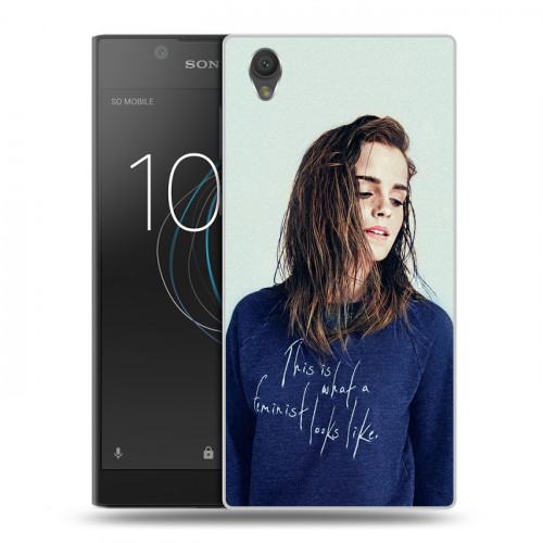 Дизайнерский пластиковый чехол для Sony Xperia L1 Эмма Уотсон