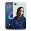 Дизайнерский пластиковый чехол для HTC Desire 12 Эмма Уотсон