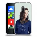 Дизайнерский пластиковый чехол для Nokia Lumia 620 Эмма Уотсон