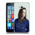 Дизайнерский пластиковый чехол для Microsoft Lumia 640 Эмма Уотсон