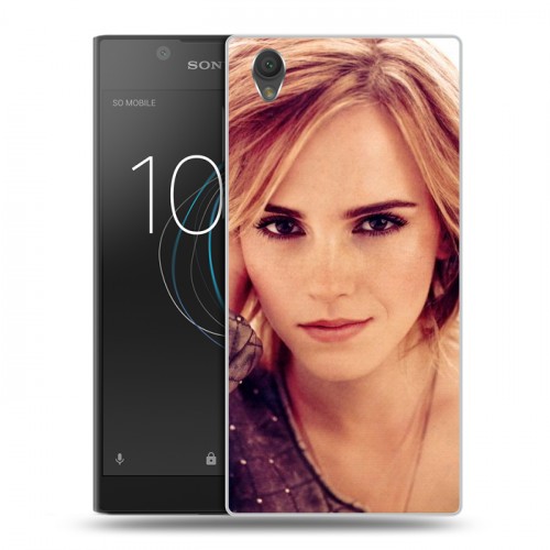 Дизайнерский пластиковый чехол для Sony Xperia L1 Эмма Уотсон