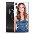 Дизайнерский пластиковый чехол для Sony Xperia XZs Эмма Уотсон