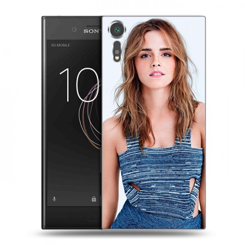 Дизайнерский пластиковый чехол для Sony Xperia XZs Эмма Уотсон