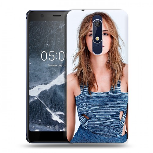 Дизайнерский пластиковый чехол для Nokia 5.1 Эмма Уотсон