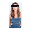 Дизайнерский силиконовый чехол для Samsung Galaxy S10 Эмма Уотсон