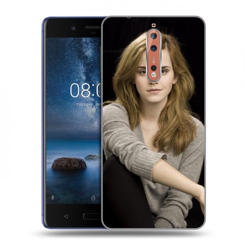 Дизайнерский пластиковый чехол для Nokia 8 Эмма Уотсон