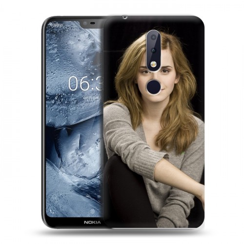 Дизайнерский пластиковый чехол для Nokia 6.1 Plus Эмма Уотсон