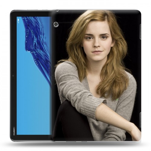 Дизайнерский силиконовый чехол для Huawei MediaPad T5 Эмма Уотсон