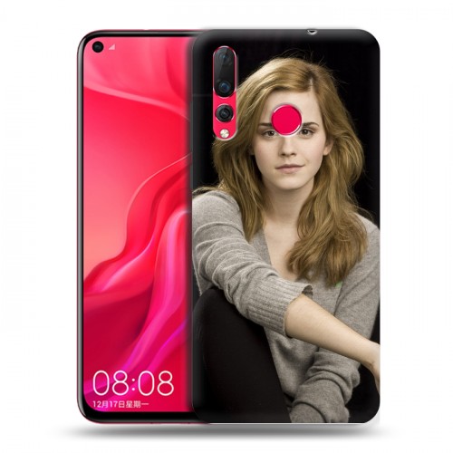 Дизайнерский пластиковый чехол для Huawei Nova 4 Эмма Уотсон