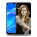 Дизайнерский пластиковый чехол для Huawei Y6 (2019) Эмма Уотсон