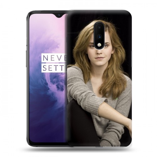 Дизайнерский пластиковый чехол для OnePlus 7 Эмма Уотсон