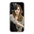 Дизайнерский силиконовый чехол для Iphone 14 Pro Max Эмма Уотсон