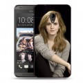 Дизайнерский пластиковый чехол для HTC Desire 700 Эмма Уотсон