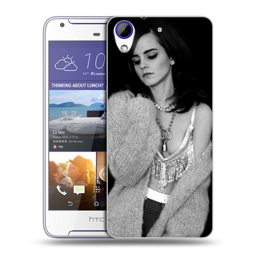 Дизайнерский пластиковый чехол для HTC Desire 830 Эмма Уотсон