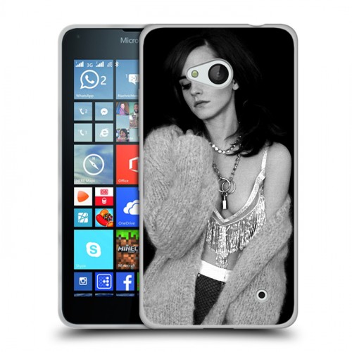 Дизайнерский пластиковый чехол для Microsoft Lumia 640 Эмма Уотсон