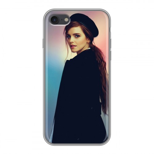 Дизайнерский силиконовый чехол для Iphone 7 Эмма Уотсон