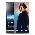 Дизайнерский пластиковый чехол для Sony Xperia S Эмма Уотсон