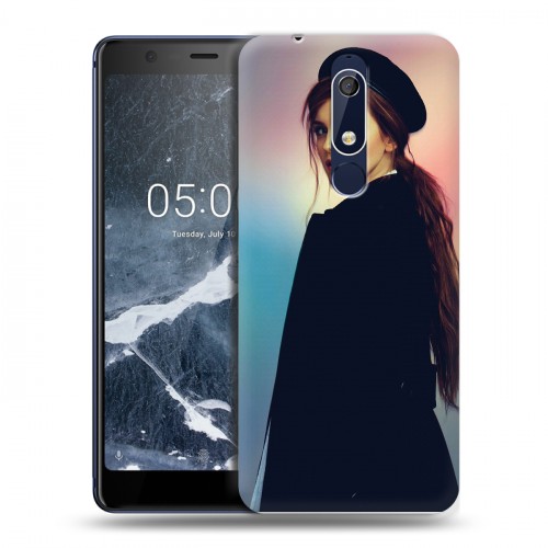 Дизайнерский пластиковый чехол для Nokia 5.1 Эмма Уотсон