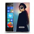 Дизайнерский пластиковый чехол для Microsoft Lumia 435 Эмма Уотсон