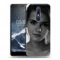 Дизайнерский пластиковый чехол для Nokia 5.1 Эмма Уотсон