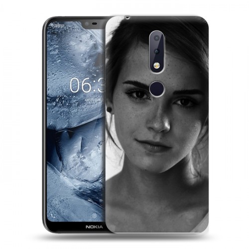 Дизайнерский пластиковый чехол для Nokia 6.1 Plus Эмма Уотсон