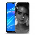 Дизайнерский пластиковый чехол для Huawei Y6 (2019) Эмма Уотсон