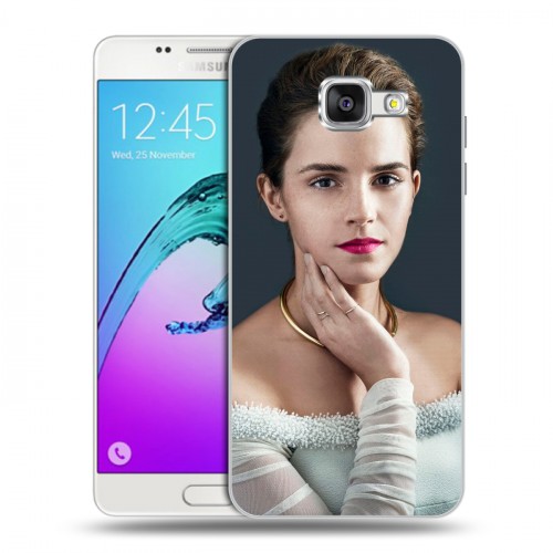 Дизайнерский силиконовый чехол для Samsung Galaxy A5 (2016) Эмма Уотсон