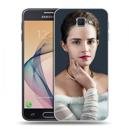 Дизайнерский пластиковый чехол для Samsung Galaxy J5 Prime Эмма Уотсон