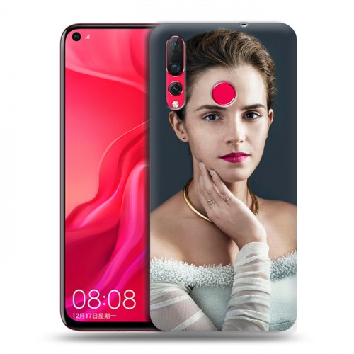 Дизайнерский пластиковый чехол для Huawei Nova 4 Эмма Уотсон