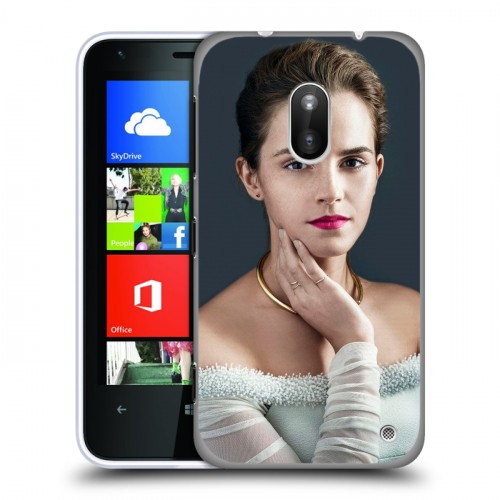 Дизайнерский пластиковый чехол для Nokia Lumia 620 Эмма Уотсон