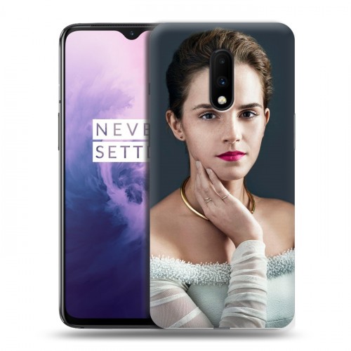 Дизайнерский пластиковый чехол для OnePlus 7 Эмма Уотсон