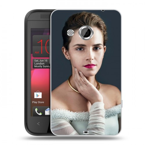 Дизайнерский пластиковый чехол для HTC Desire 200 Эмма Уотсон