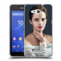 Дизайнерский пластиковый чехол для Sony Xperia E4g Эмма Уотсон