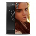 Дизайнерский пластиковый чехол для Sony Xperia XZs Эмма Уотсон