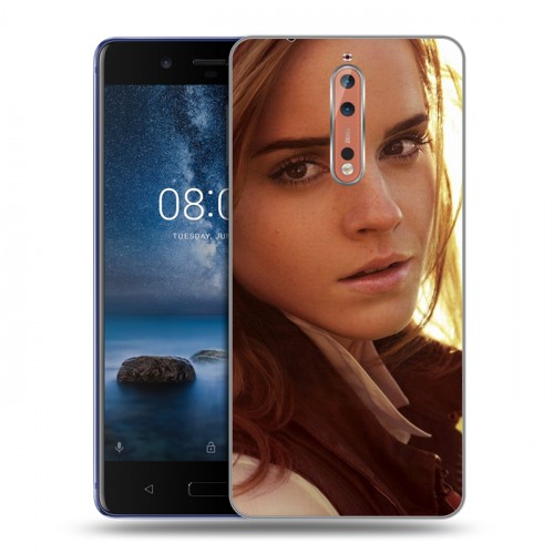 Дизайнерский пластиковый чехол для Nokia 8 Эмма Уотсон