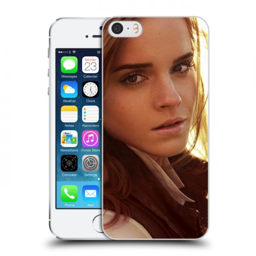 Дизайнерский пластиковый чехол для Iphone 5s Эмма Уотсон