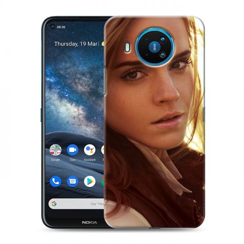 Дизайнерский силиконовый чехол для Nokia 8.3 Эмма Уотсон