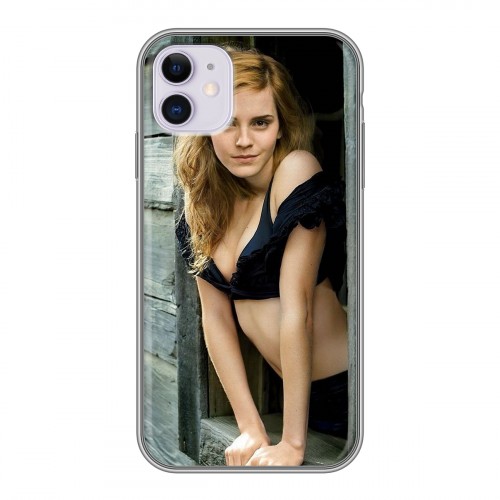 Дизайнерский силиконовый чехол для Iphone 11 Эмма Уотсон